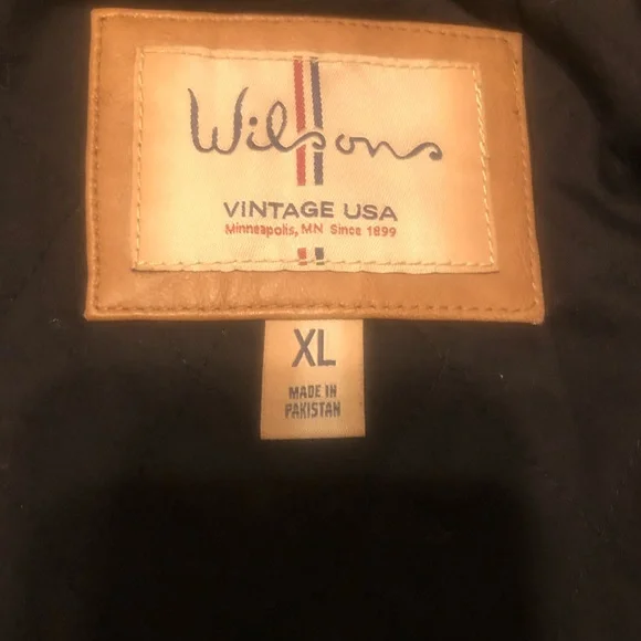 Wilsons Brown Leather Jacket - Picture 2 of 4
